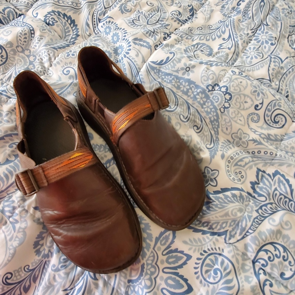 Chaco Leather Slip Ons